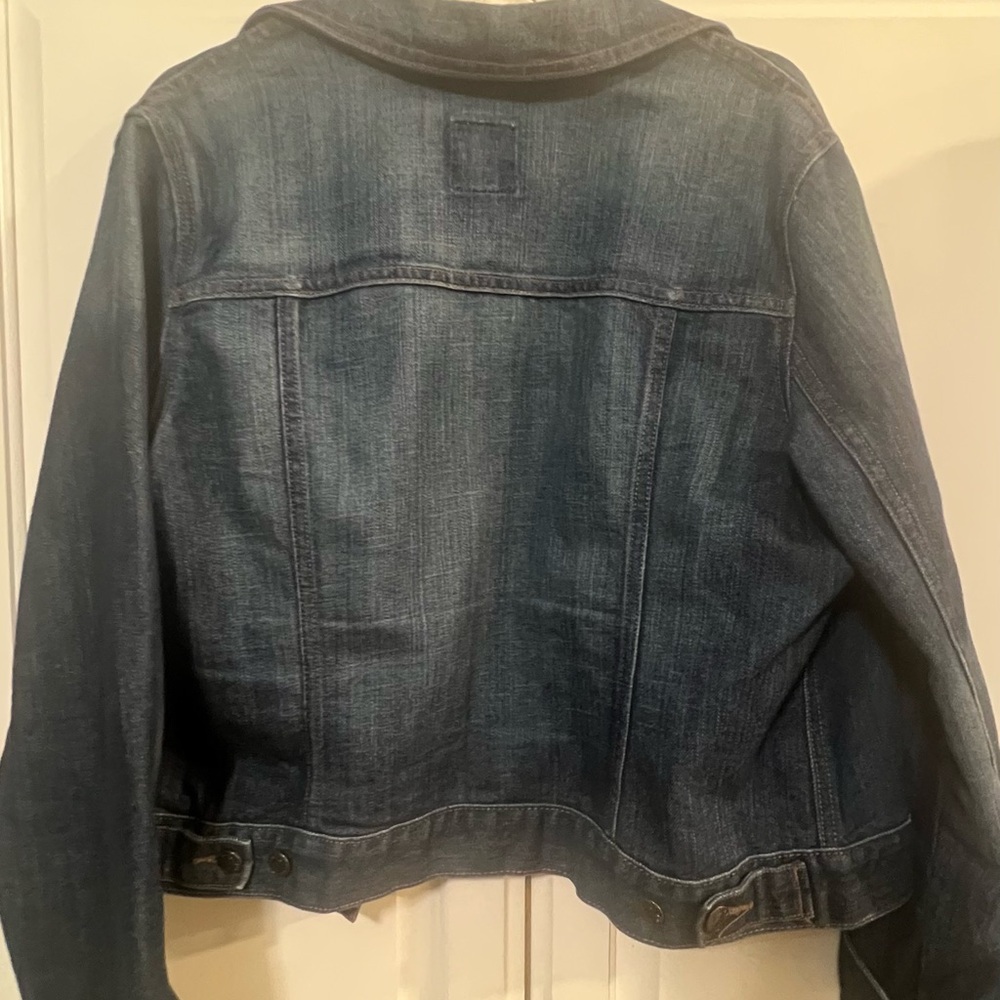 Old Navy Dark Blue Denim Jacket - Picture 3 of 4
